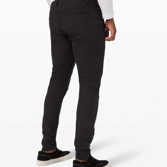 Lululemon ABC Pant Skinny 34" *Utilitech in Black Sz 30 - Picture 2 of 13